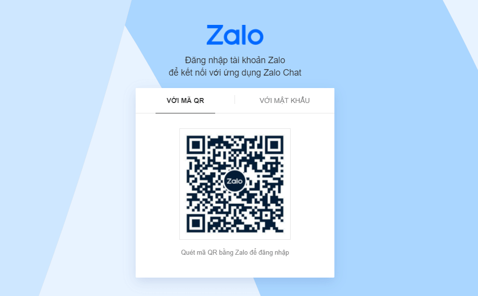 Đăng nhập Zalo Web bằng QR Code
