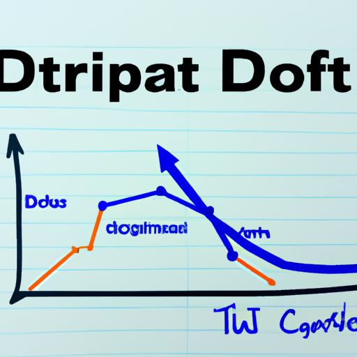 Biểu đồ thể hiện sự phát triển của một công ty với phân tích DTI.