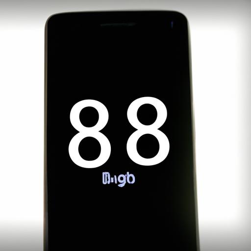 Một chiếc điện thoại thông minh hiển thị số 086 trên màn hình.