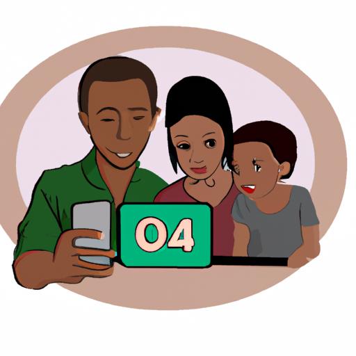 Gia đình sử dụng mạng 082 để gọi video qua các thiết bị của họ.