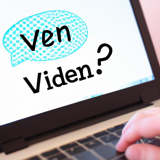 Hình ảnh minh họa người dùng sử dụng VNEID trên máy tính xách tay và một dòng nói chuyện với các câu hỏi thường gặp về VNEID