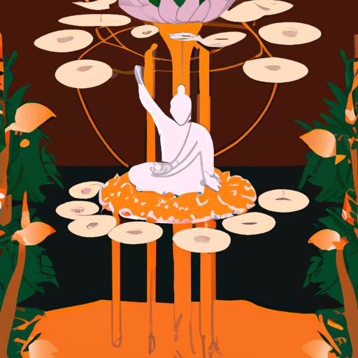 Hình ảnh minh họa cho các hoạt động tâm linh liên quan đến Thái tuế trong Phật giáo và đạo Cao Đài