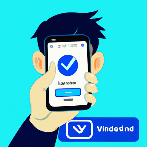 Illustration minh họa người dùng sử dụng VNEID để xác minh danh tính trực tuyến