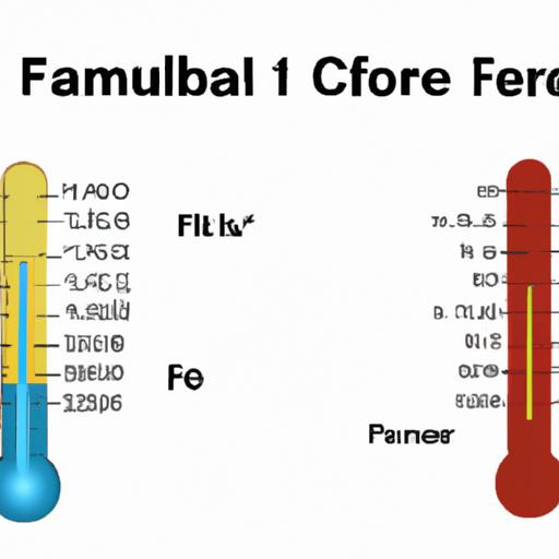 Sự khác biệt giữa độ Celsius và độ Fahrenheit