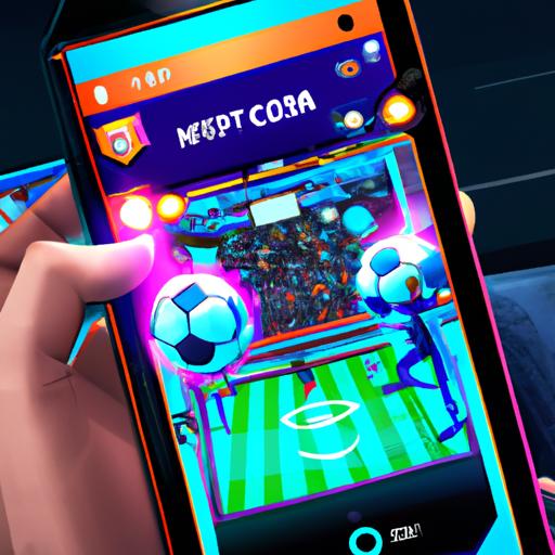 Trò chơi FIFA Mobile Nexon với lối chơi sôi động.